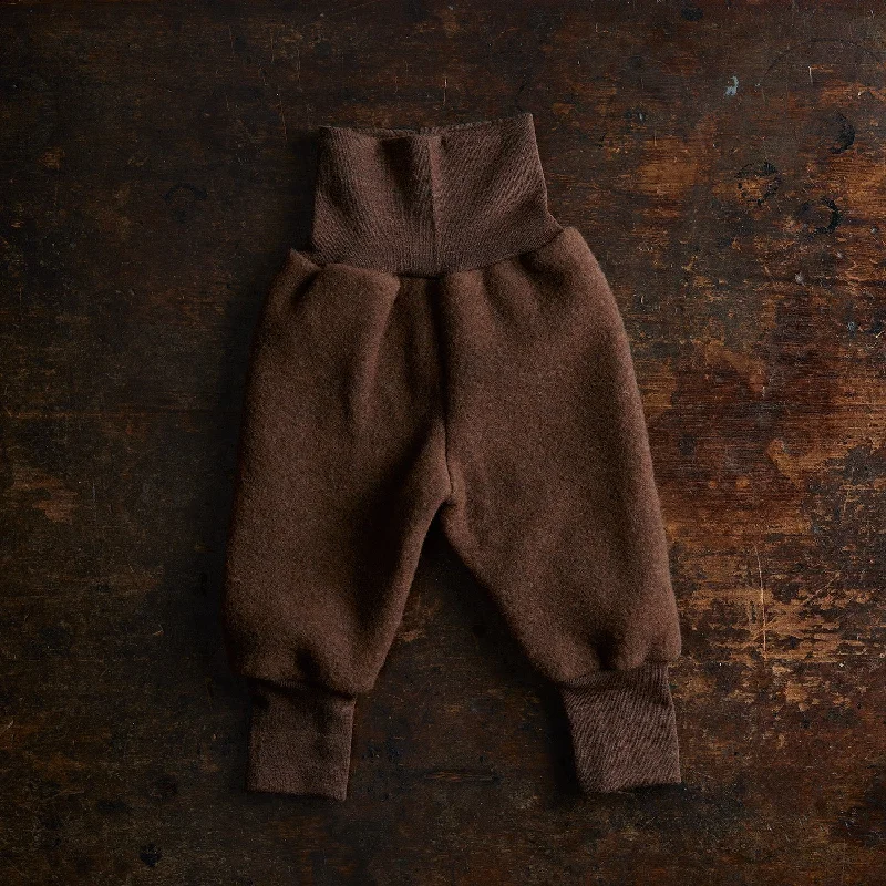 Barbet Baby & Kids Pants - Merino Wool Fleece - Squirrel