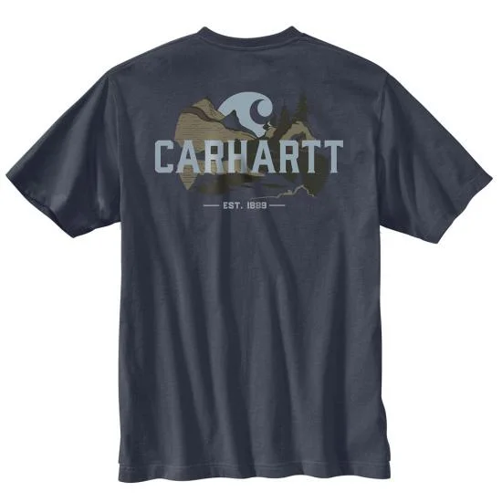 Carhartt 104615 Heavyweight Outdoor Graphic Short Sleeve T-Shirt