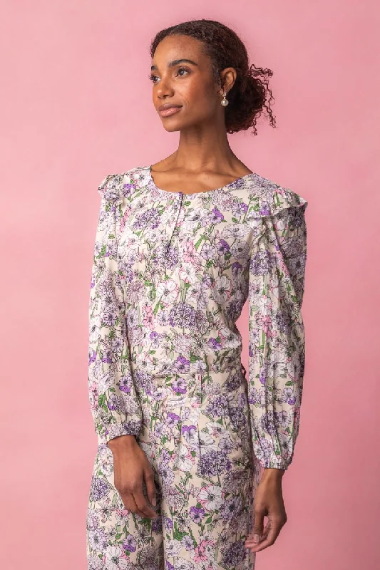 Lo Blouse in Floral Bloom - FINAL SALE