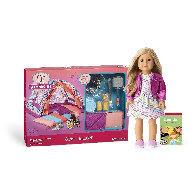 Truly Me™ 18-inch Doll #27 & S’more Fun Camping Set