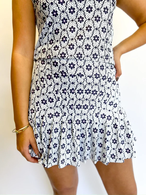 Gwen Indigo Wallflower Skort