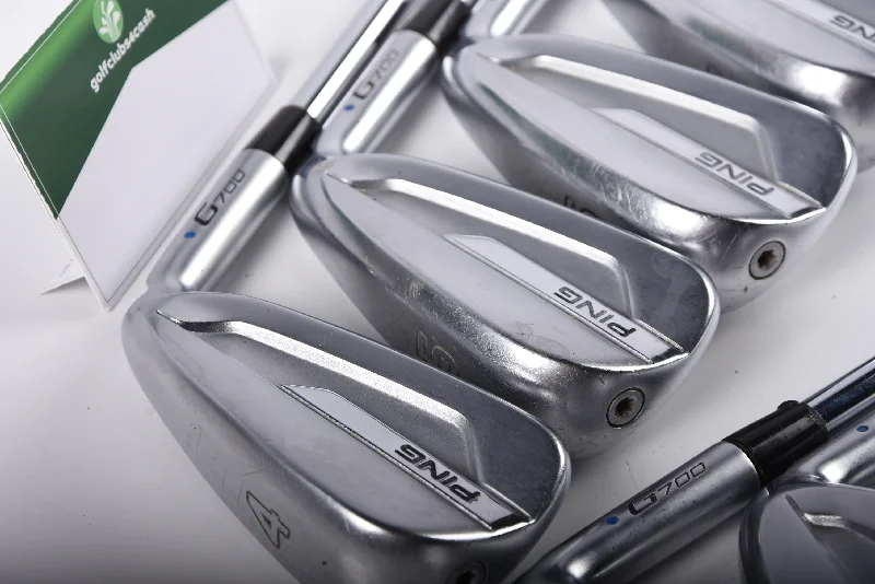 Ping G700 Irons / 4-PW+SW / Blue Dot / Regular Flex Ping CFS Shafts