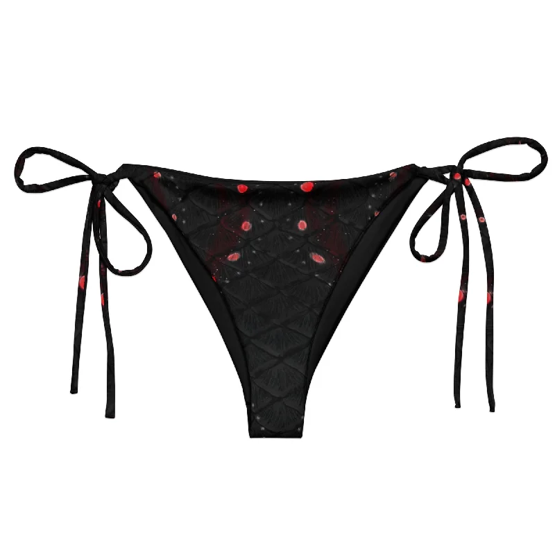 Dark Tide String Bikini Bottom