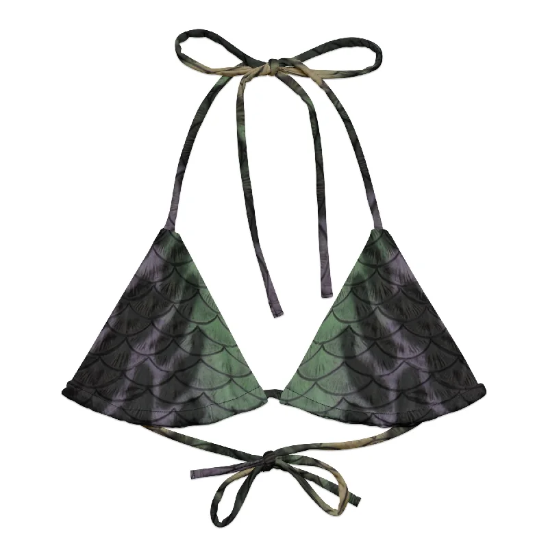 Scylla Recycled String Bikini Top