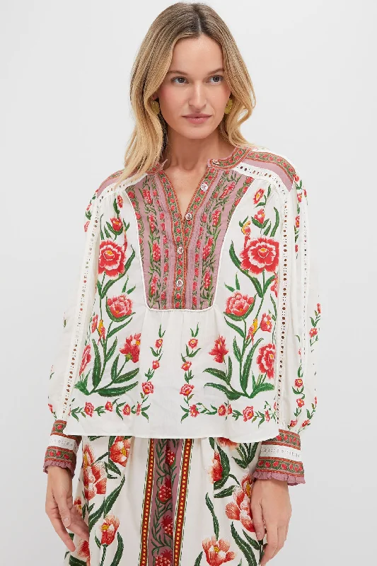 Off White Delicate Ainika Blouse