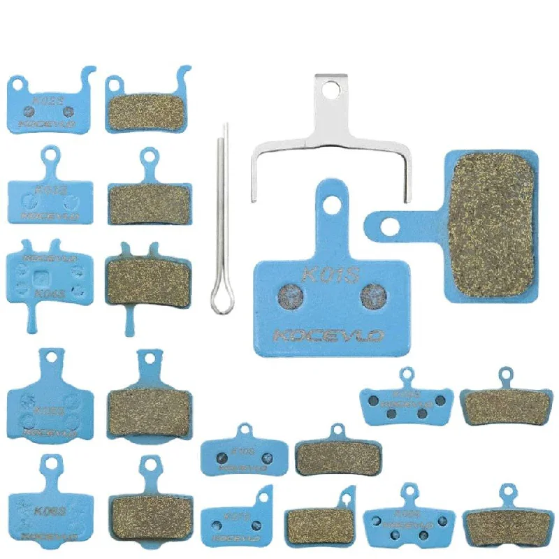 4 Pair (8pcs) Kocevlo MTB Hydraulic Disc Metal Brake Pads For b01s SRAM AVID HAYES Magura ZOOM Cycling Bike Part