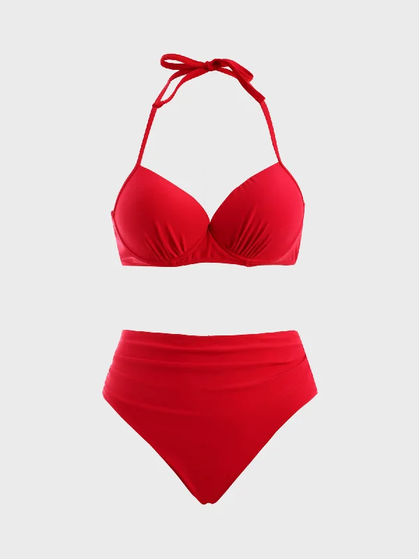 Midsize Miracle Solid 2-Piece Bikini