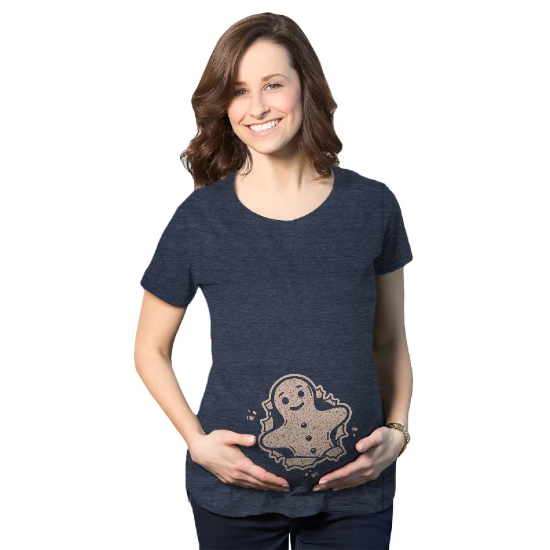 Gingerbread Cookie Maternity T Shirt