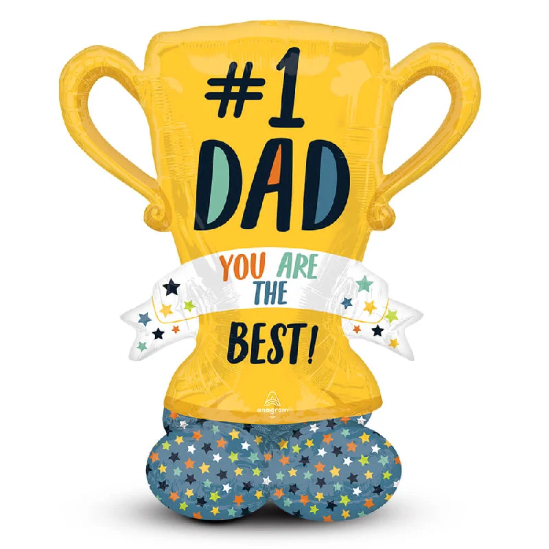 43 inch BEST DAD TROPHY AIRLOONZ