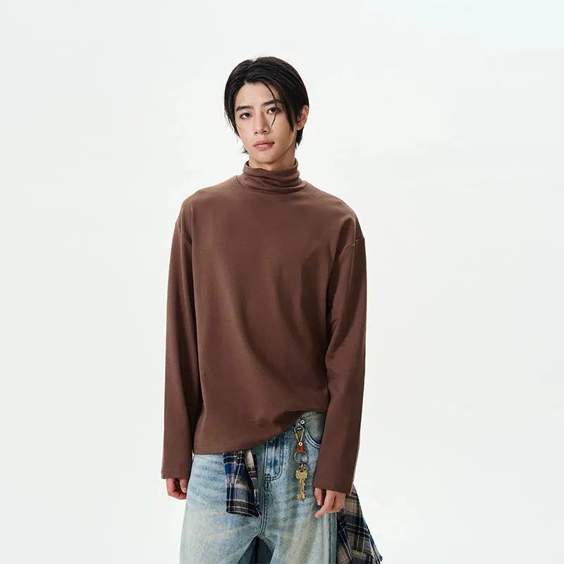 Long Sleeve Turtleneck T-Shirt