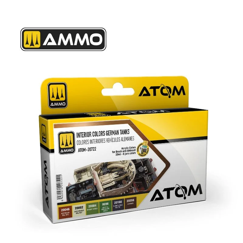 AMMO Atom: Interior colors German Tanks Set.