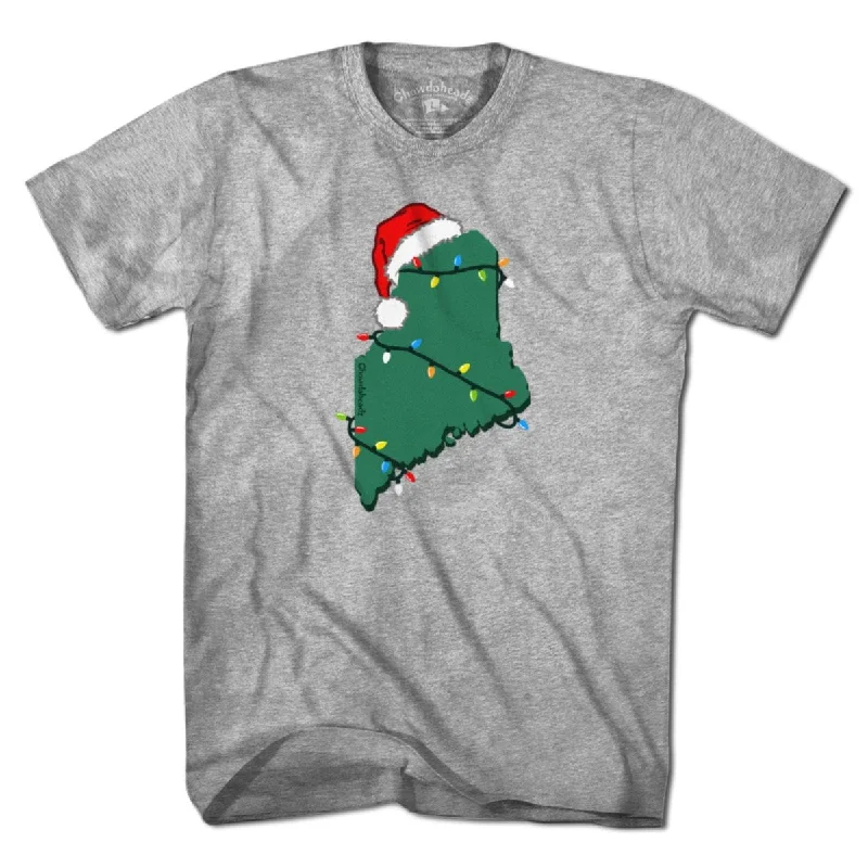 Santa Hat Maine T-Shirt