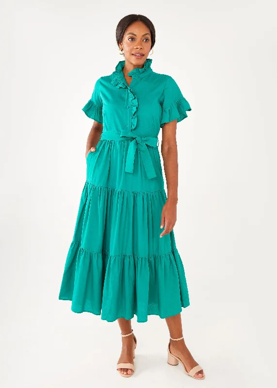 Sadie Maxi Dress Turquoise