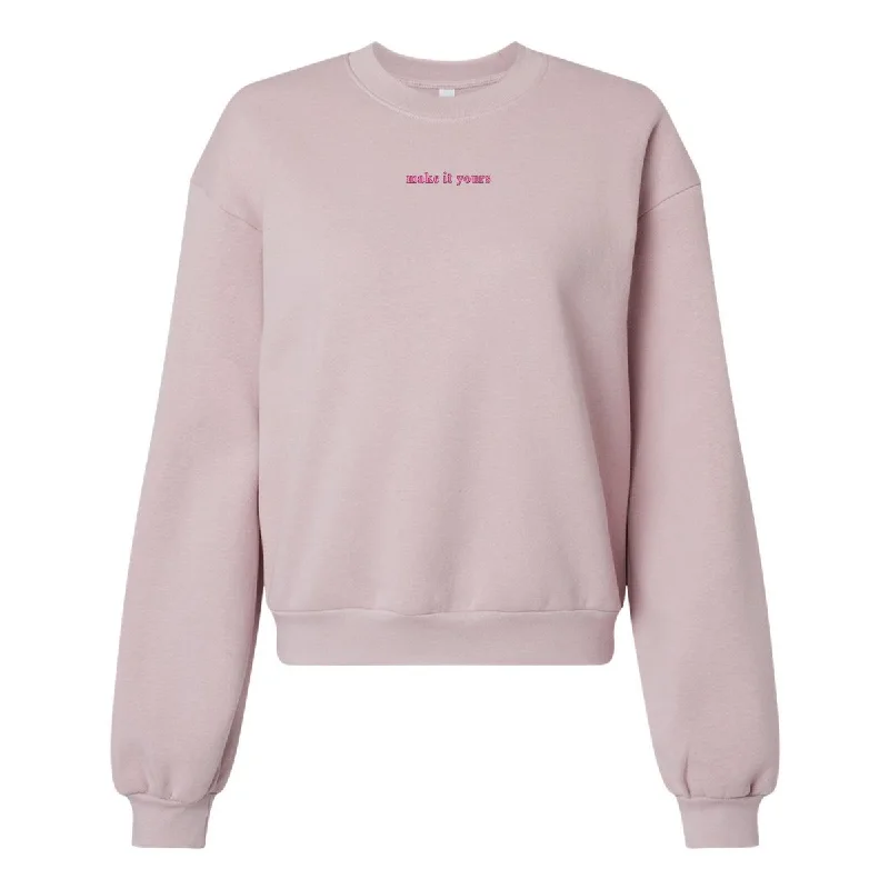 Make It Yours™ American Apparel Cropped Sweatshirt