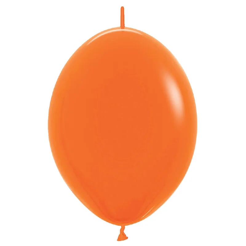 12 inch SEMPERTEX LINK-O-LOON FASHION ORANGE