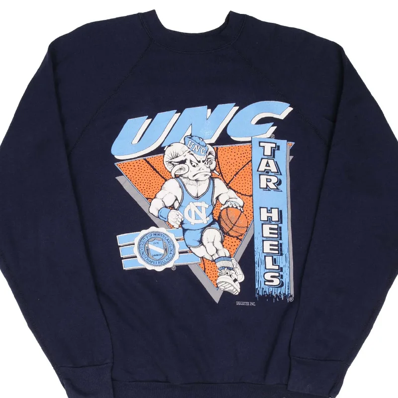 VINTAGE UNC TAR HEELS COLLEGE BASKETBALL SWEATSHIRT 1980S XL MADE IN USA