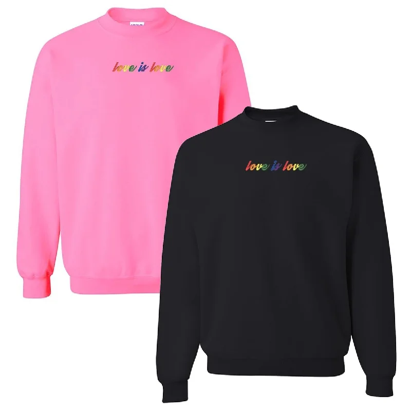 'Love is Love' Crewneck Sweatshirt