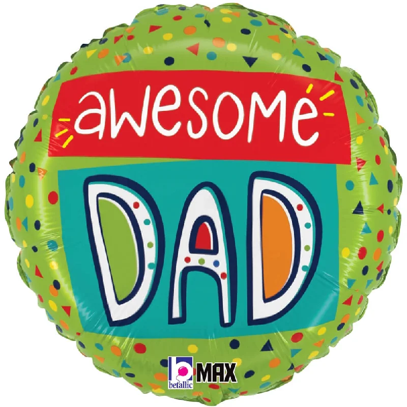 18 inch AWESOME DAD CONFETTI