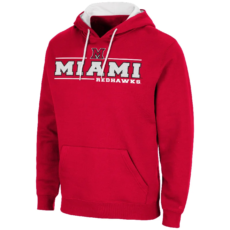 Miami Redhawks Men's Brennan Colosseum Hoodies