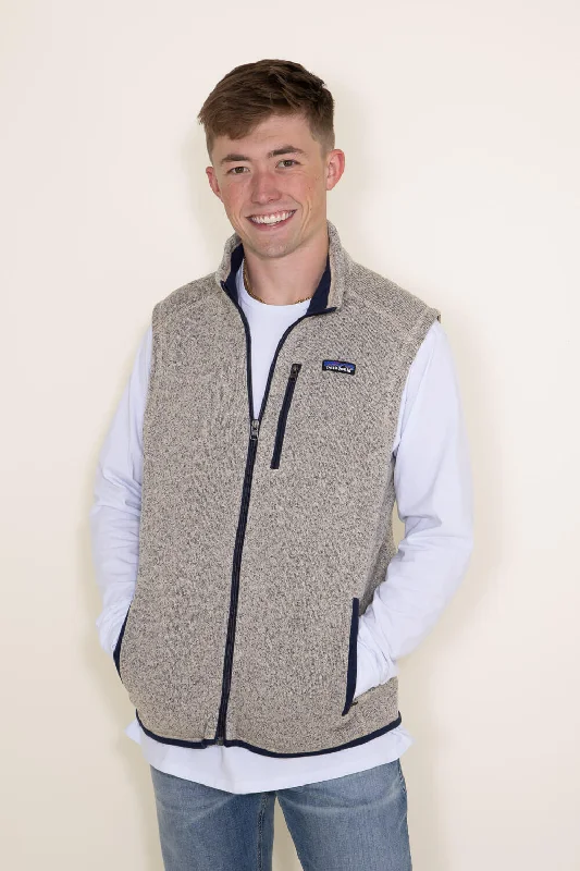 Patagonia Men’s Better Sweater Fleece Vest in Tan | 25882-ORTN TAN