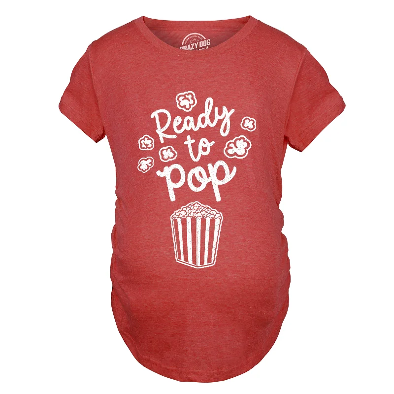 Ready To Pop Maternity T Shirt