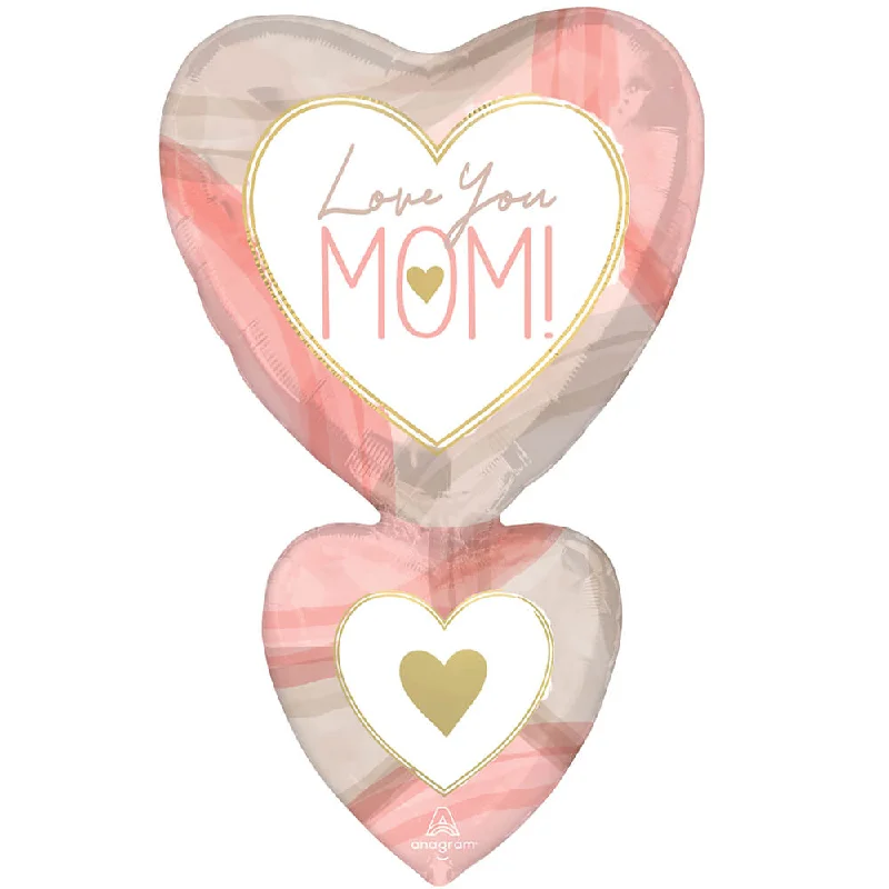 31 inch CUTOUT COLLAGE MOM HEARTS