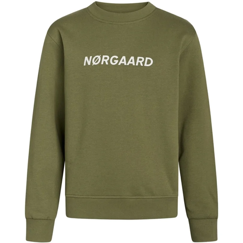 Mads Nørgaard Organic Sweat Solo Sweatshirt Olivine