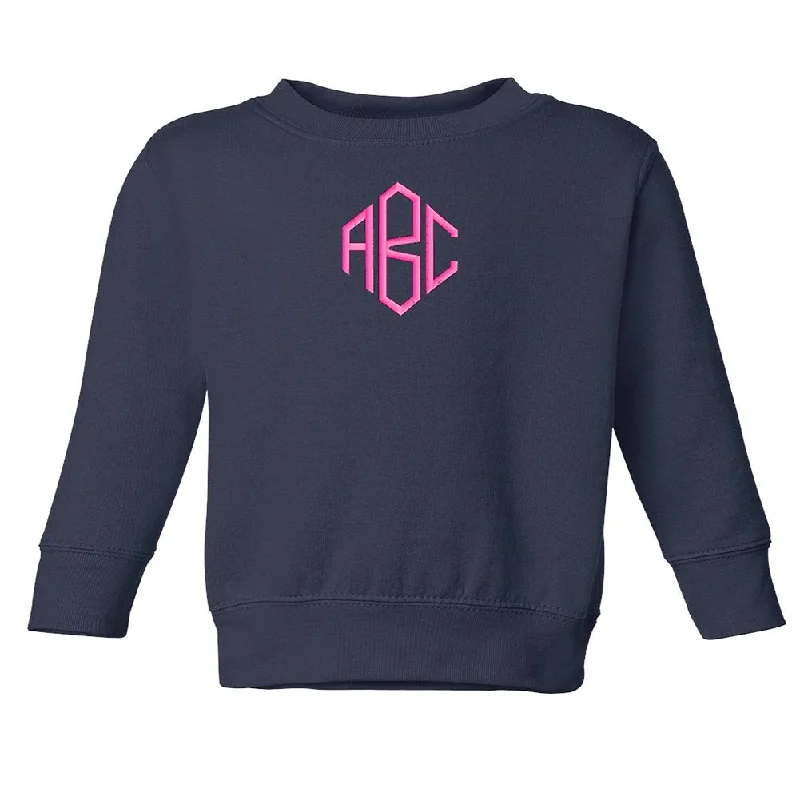 Toddler Monogrammed Crewneck Sweatshirt