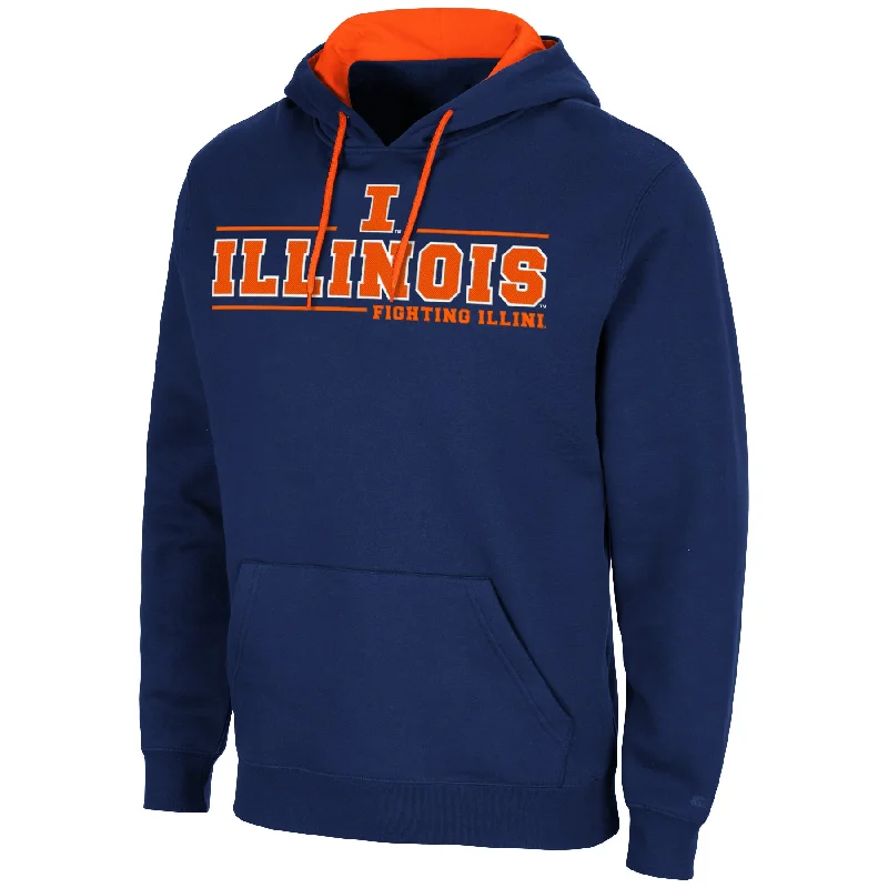 Illinois Fighting Illini Men's Brennan Colosseum Hoodie