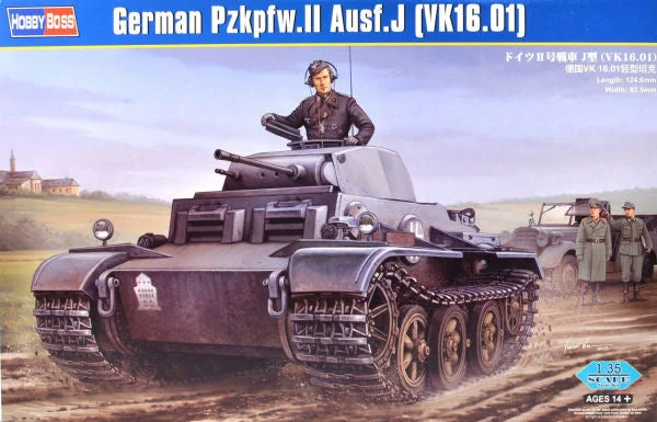 Hobby Boss 1/35 German Pz.kpfw.II Ausf.J (VK1601) Early