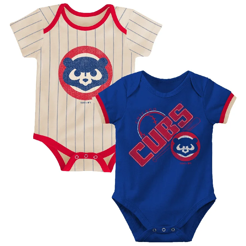 Chicago Cubs infant 2-piece creeper set