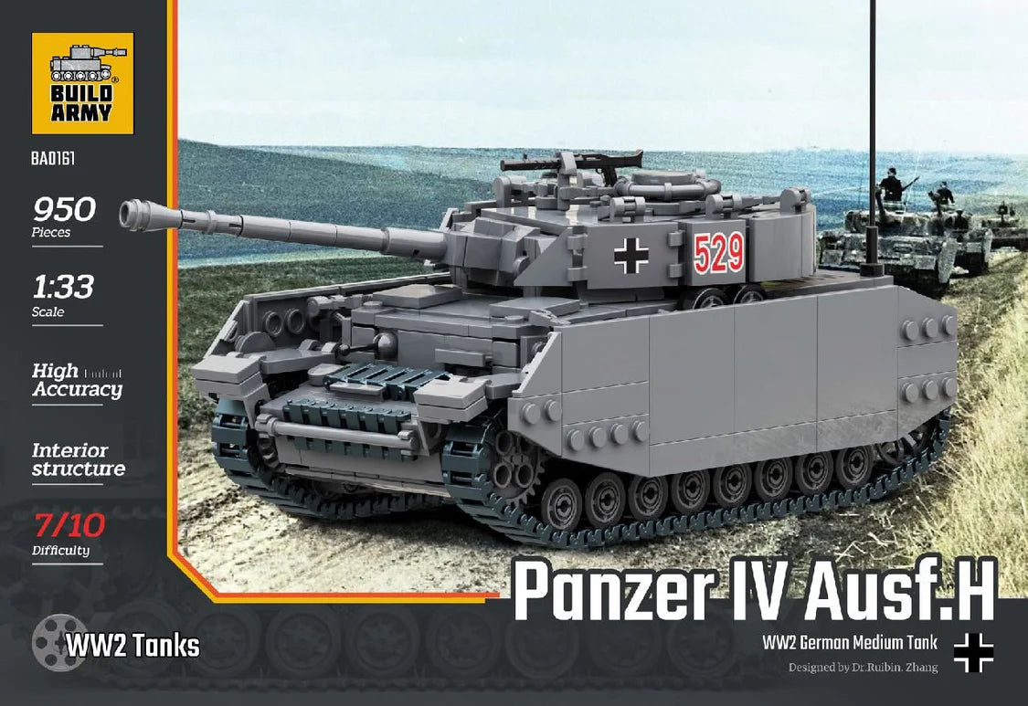 Build Army Panzer lV Ausf.H