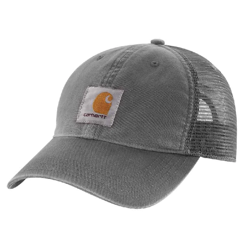 Carhartt Canvas Mesh Back Cap in Gravel | 100286-039