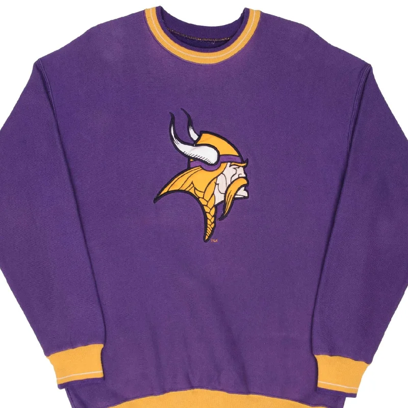 VINTAGE NFL MINNESOTA VIKINGS LEGENDS ATHLETIC SWEATSHIRT 1990S XL MADE USA