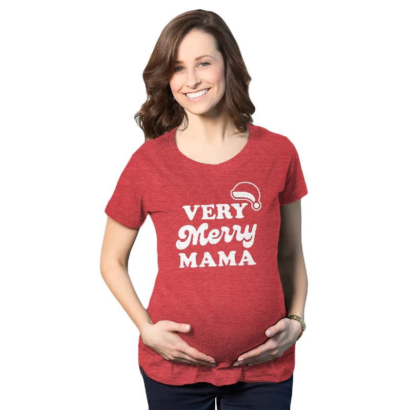 Very Merry Mama Maternity T Shirt