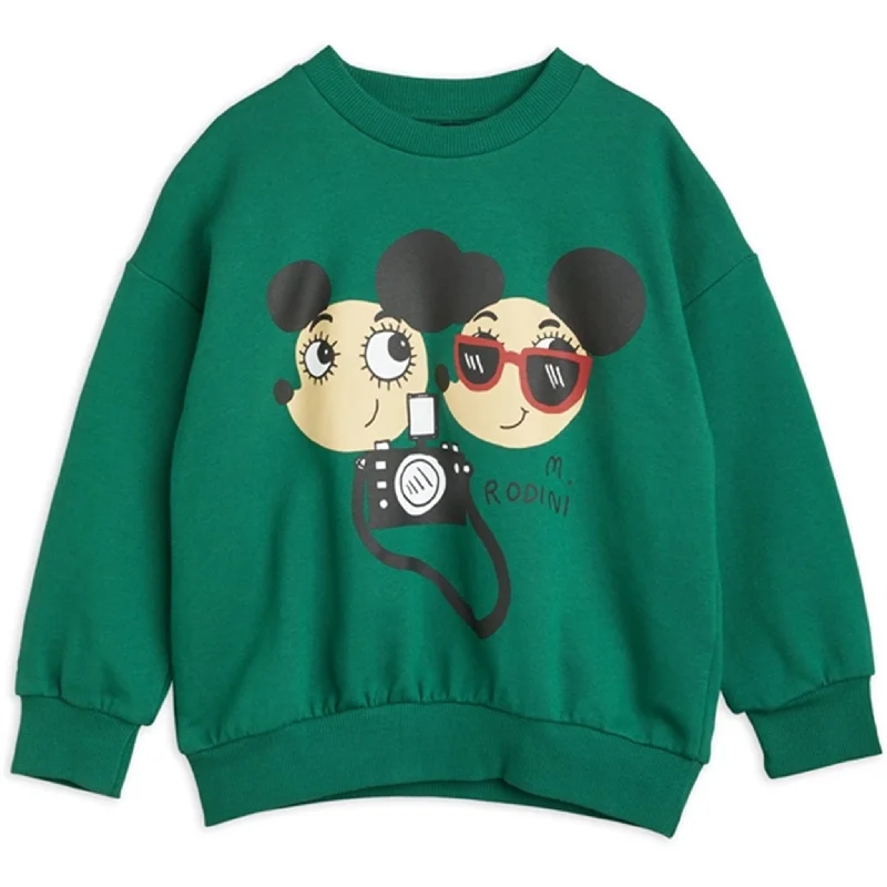 Mini Rodini Ritzratz Sp Sweatshirt Green