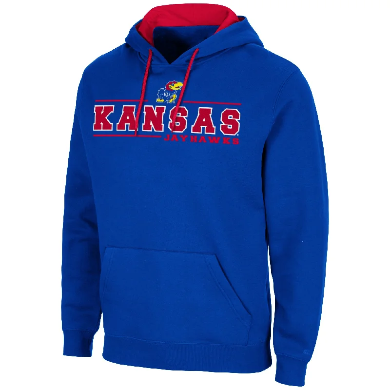 Kansas Jayhawks Men's Brennan Colosseum Hoodie