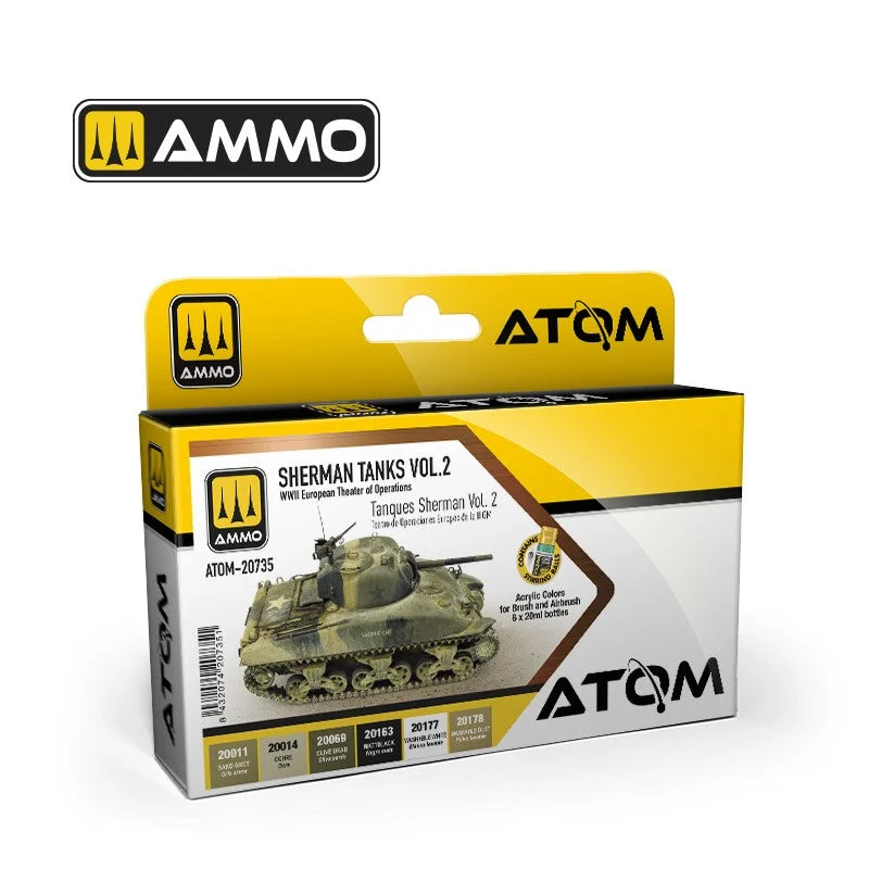 AMMO Atom: Sherman Tanks Vol. 2 (WWII European Theater of Operations).