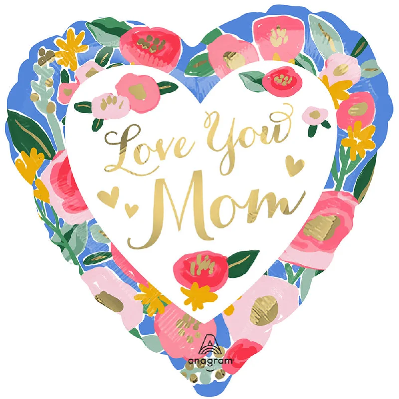 28 inch LOVE YOU MOM PAINTED PRINTS