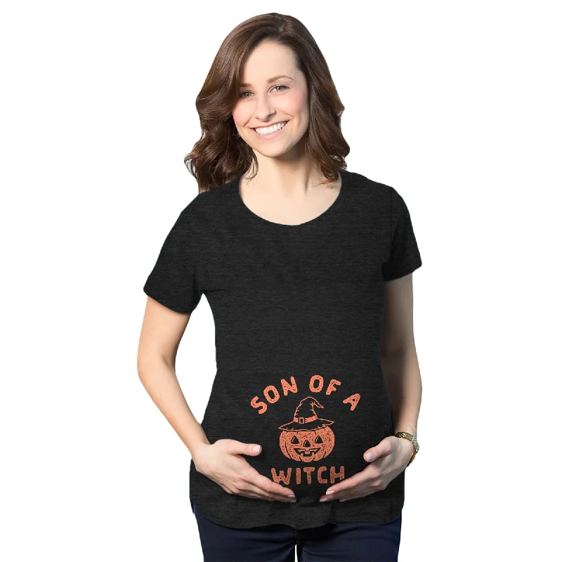 Son Of A Witch Maternity T Shirt