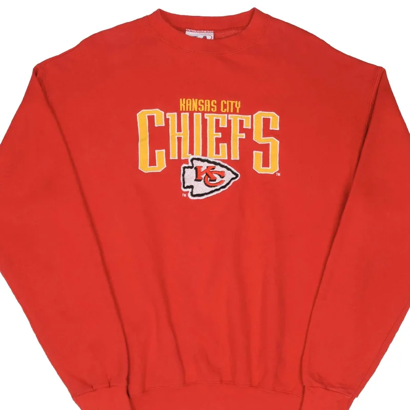 VINTAGE NFL KANSAS CITY CHIEFS TAYLOR SWIFT SWEATSHIRT MEDIUM 1990S MADE IN USA