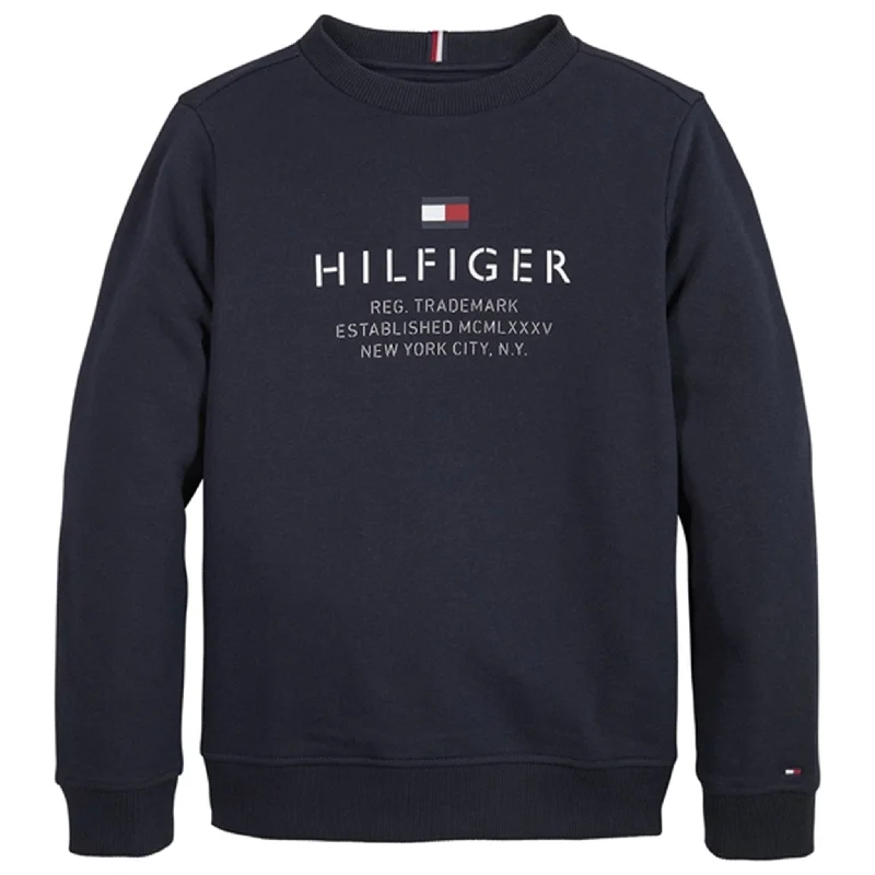 Tommy Hilfiger Logo Sweatshirt Desert Sky