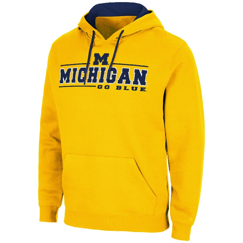 Michigan Wolverines Men's Brennan Colosseum Hoodie