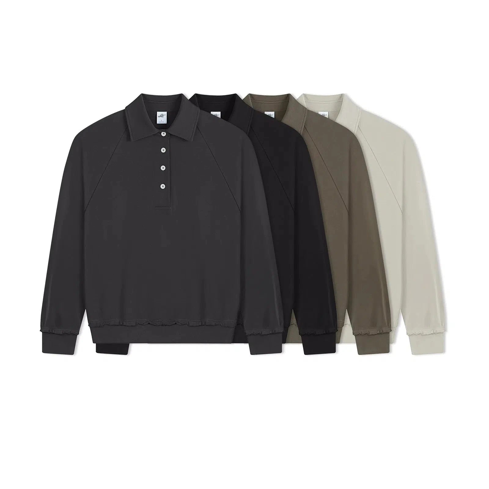 Long-sleeved Polo Shirt