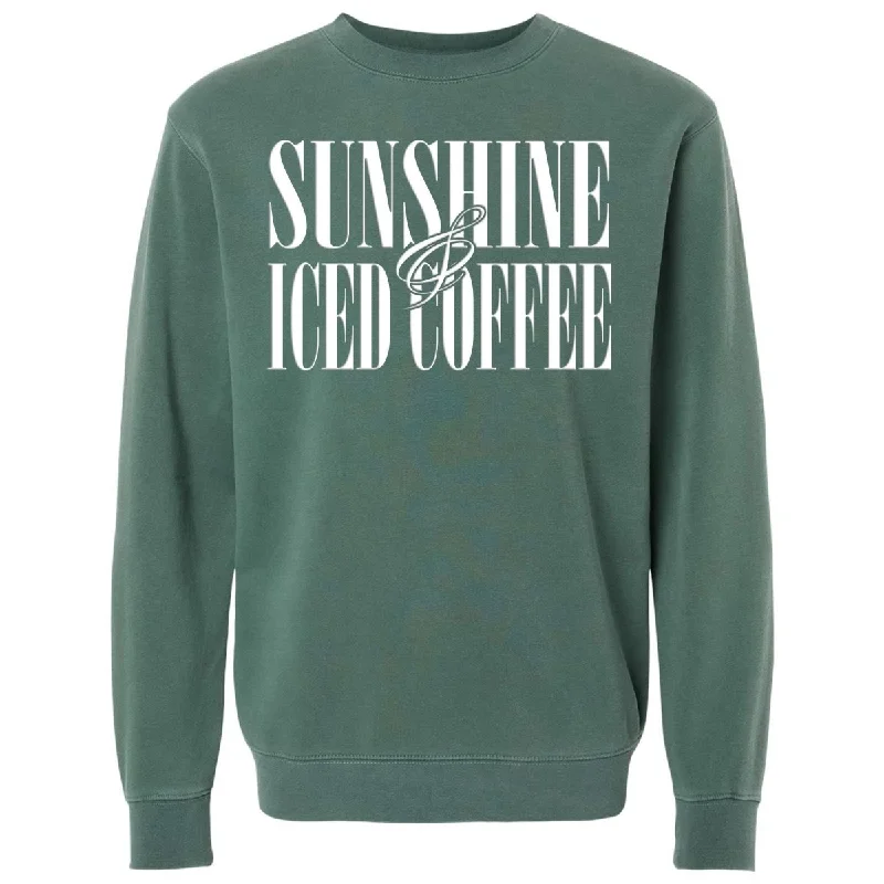 'Sunshine & Iced Coffee' PUFF Cozy Crew