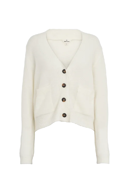 Claudia V-Cardigan W. Pockets - Birch