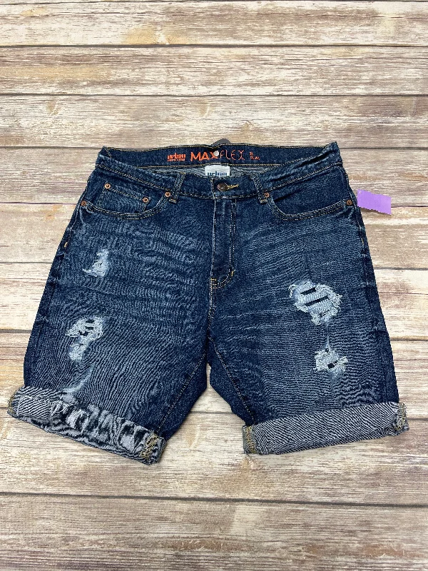 Blue Denim Shorts Cme, Size 16