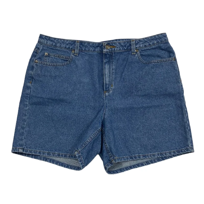 Blue Denim Shorts Liz Claiborne, Size 16