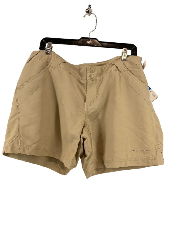 Tan Shorts Columbia, Size Xl